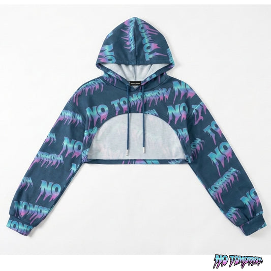 Expensive Paradise- No Tomorrow: Ultra-Crop Shrug Hoodie