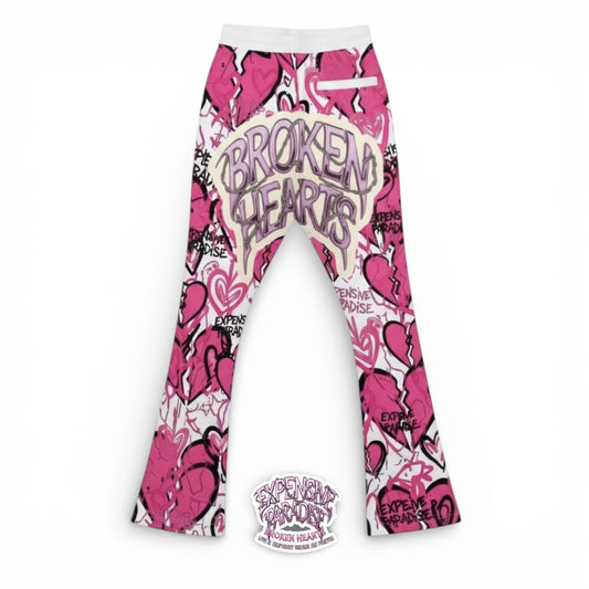 ( LIMITED STOCK) EXPENSIVE PARADISE: Women’s Broken Hearts Flares