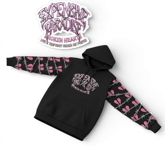 ( LIMITED STOCK) EXPENSIVE PARADISE: Men’s Cold Paradise Hoodie.