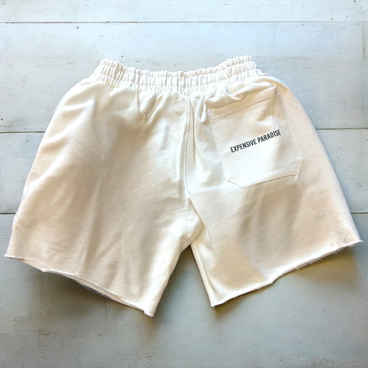 EXPENSIVE PARADISE: “Short Summer” ( HEAVY WEIGHT) COLOR: white