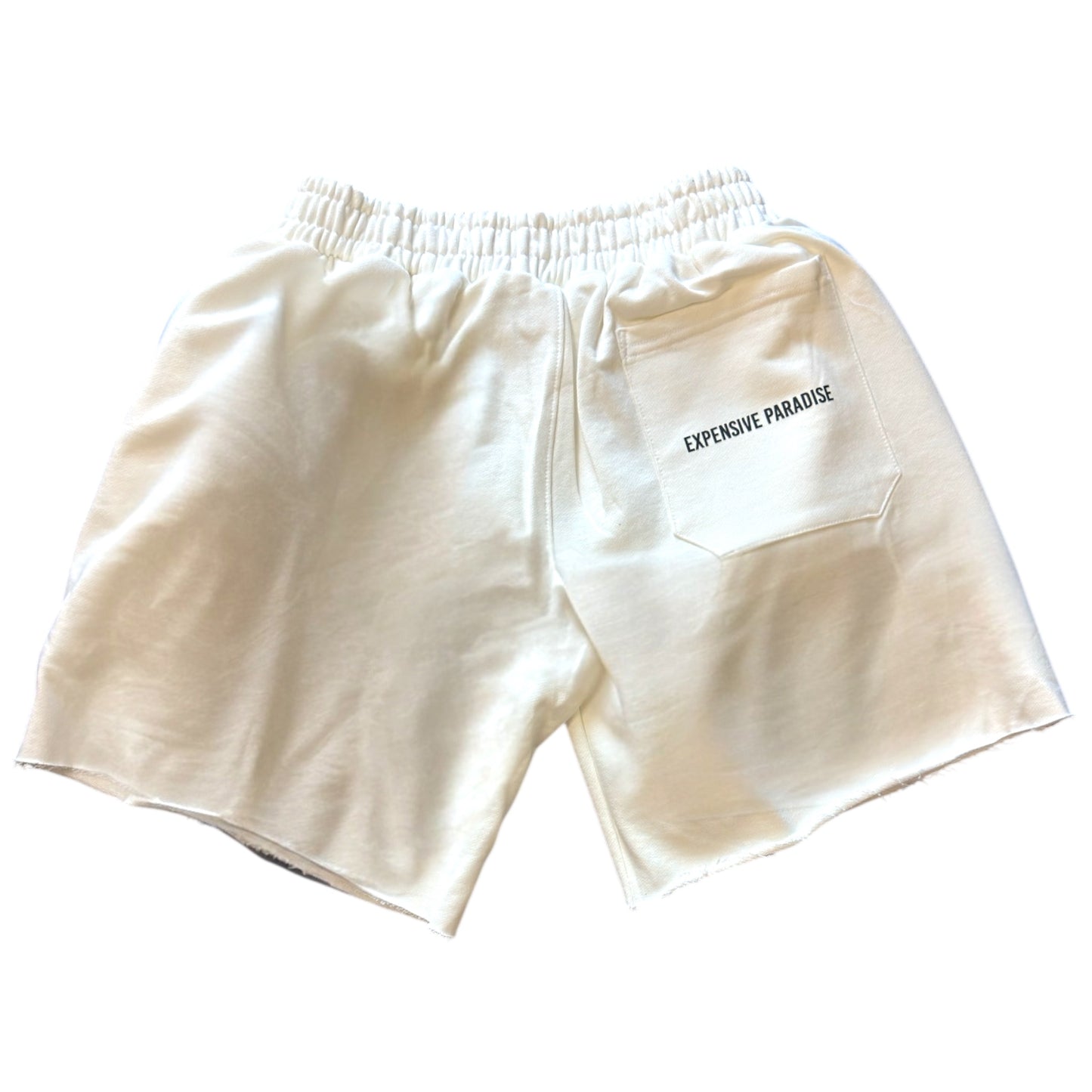 EXPENSIVE PARADISE: “Short Summer” ( HEAVY WEIGHT) COLOR: white