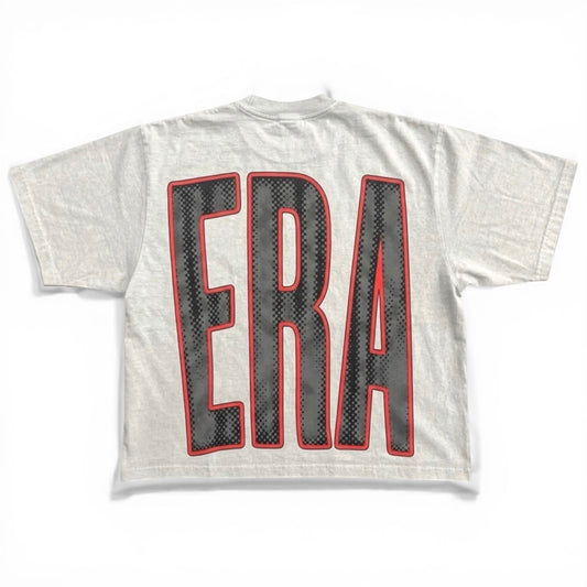 EXPENSIVE PARADISE: “VILLAIN ERA” HEAVYWEIGHT PIGMENT TEE COLOR: CEMENT