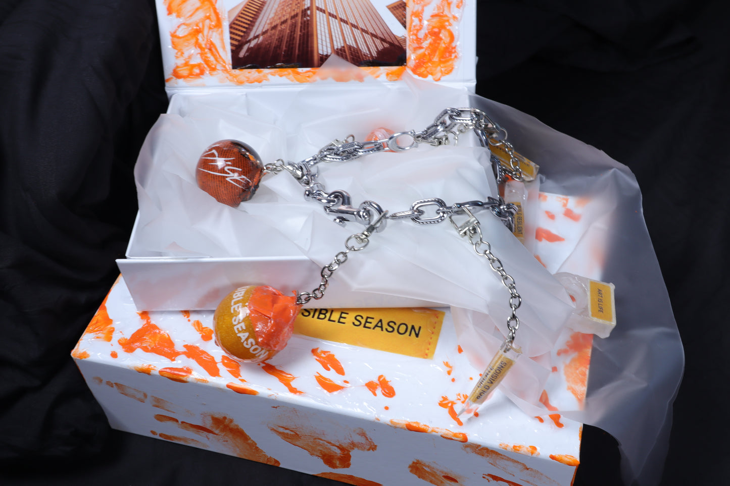 Expensive paradise - “Belt Loop & Purse Chain”( invisible season collection)