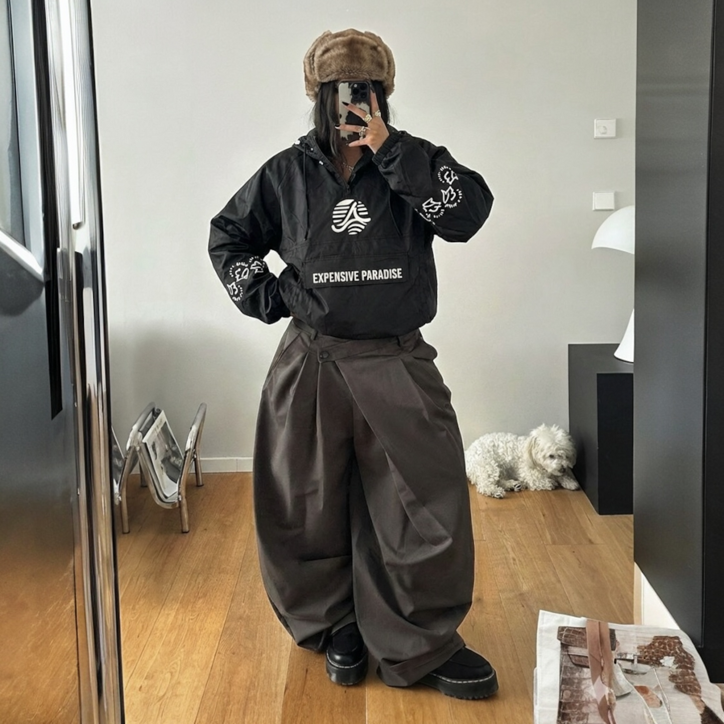 Expensive Paradise : Luxury Art Anorak (Windbreaker)