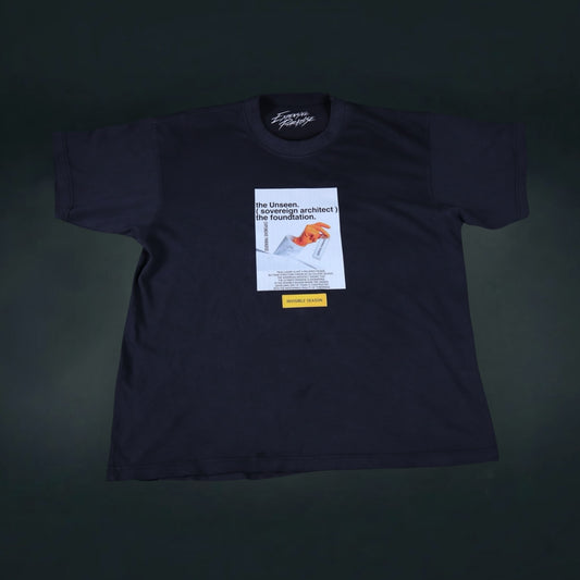 Expensive Paradise Unseen Foundation Tee flat lay with graphic print