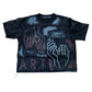 EXPENSIVE PARADISE - " HANDS OF ART" (LUXURY ART) [MESH JERSEY]  COLOR: BLACK