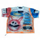 EXPENSIVE PARADISE - "GRAFFITI ART" (LUXURY ART) [MESH JERSEY] COLOR: CREAM